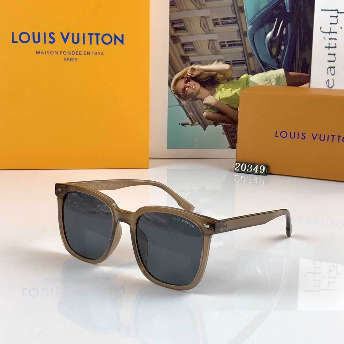 。。Louis vuitto*韩版大框防晒偏光眼镜出游度假男女情侣防紫外线太阳镜潮
