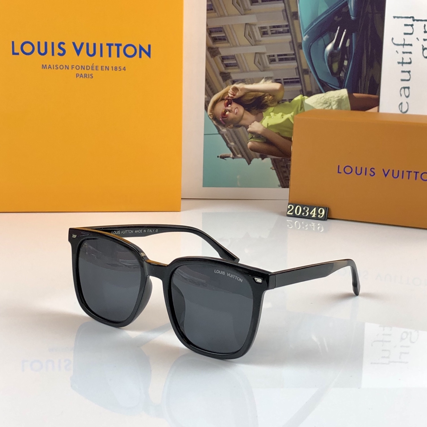 。。Louis vuitto*韩版大框防晒偏光眼镜出游度假男女情侣防紫外线太阳镜潮