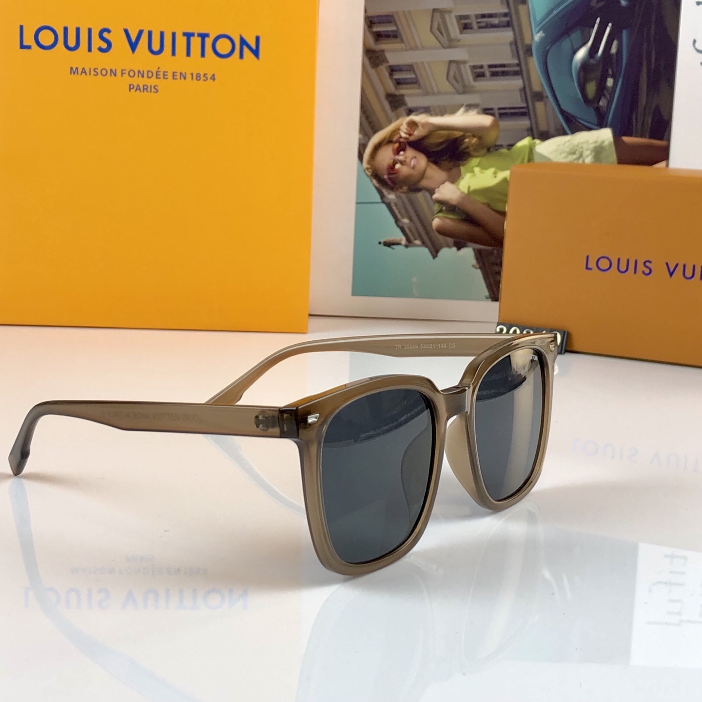 。。Louis vuitto*韩版大框防晒偏光眼镜出游度假男女情侣防紫外线太阳镜潮