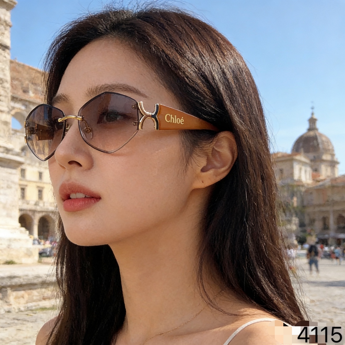 NO:766310,Chlo* metal sunglasses women's sunshade slimming summer vacation retro anti-UV European and American sunglasses trendy glasses sunglasses sunglasses, glasses, chloe19860909Chlo*金属墨镜女遮阳显瘦夏季度假复古防紫外线欧美太阳镜潮眼镜墨镜太阳镜,眼镜,chloe,glasses