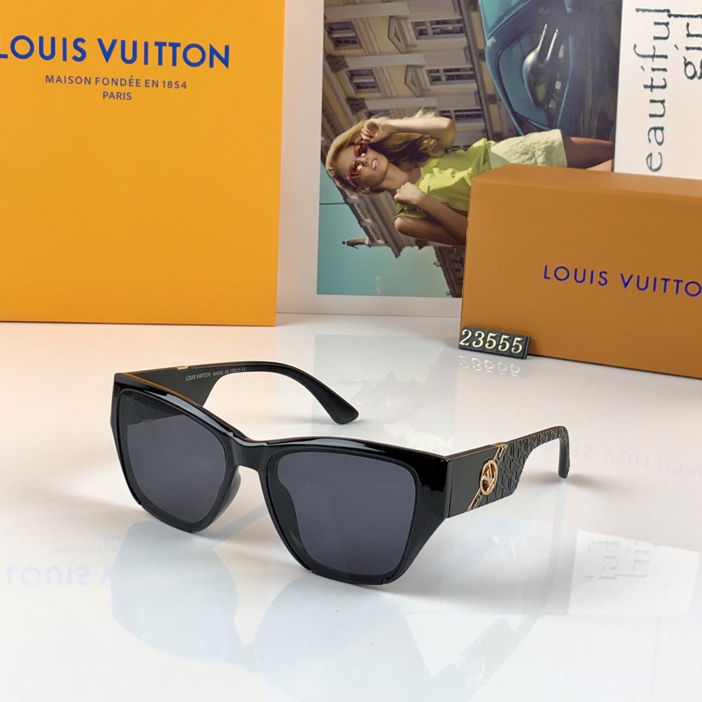 。。Louis vuitto*太阳镜女欧美时尚小红书同款高品质眼镜大框防紫外线墨镜