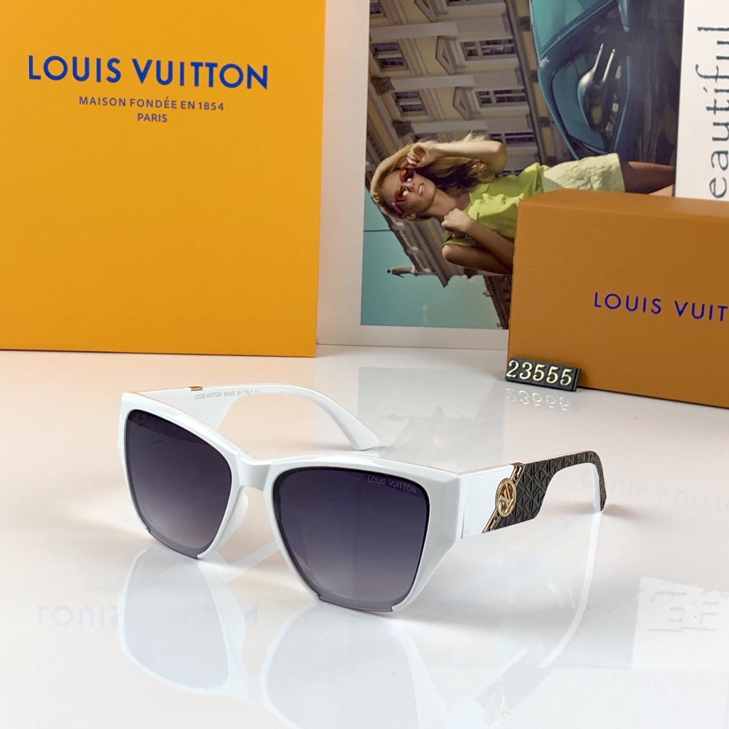 。。Louis vuitto*太阳镜女欧美时尚小红书同款高品质眼镜大框防紫外线墨镜