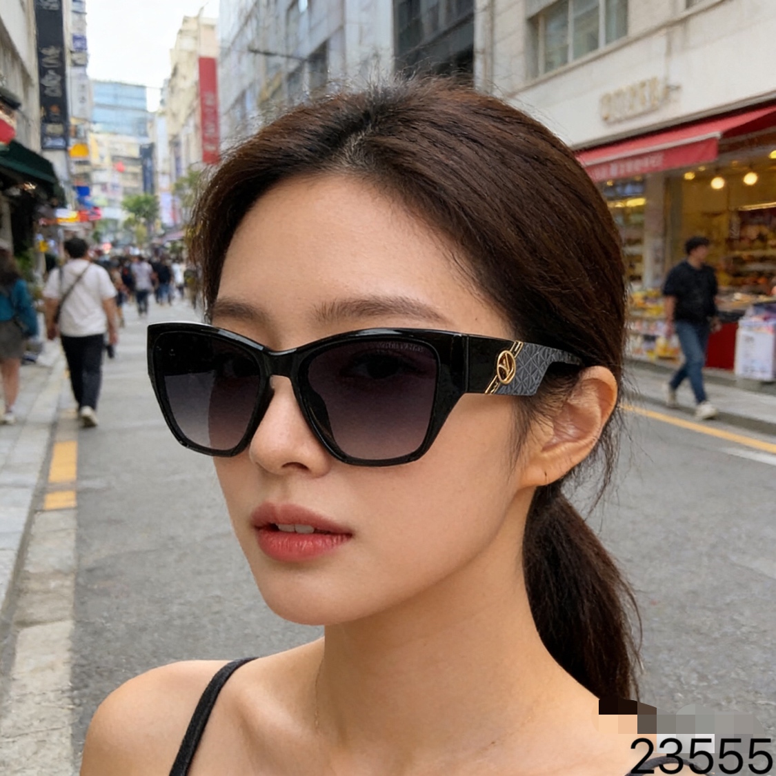 。。Louis vuitto*太阳镜女欧美时尚小红书同款高品质眼镜大框防紫外线墨镜