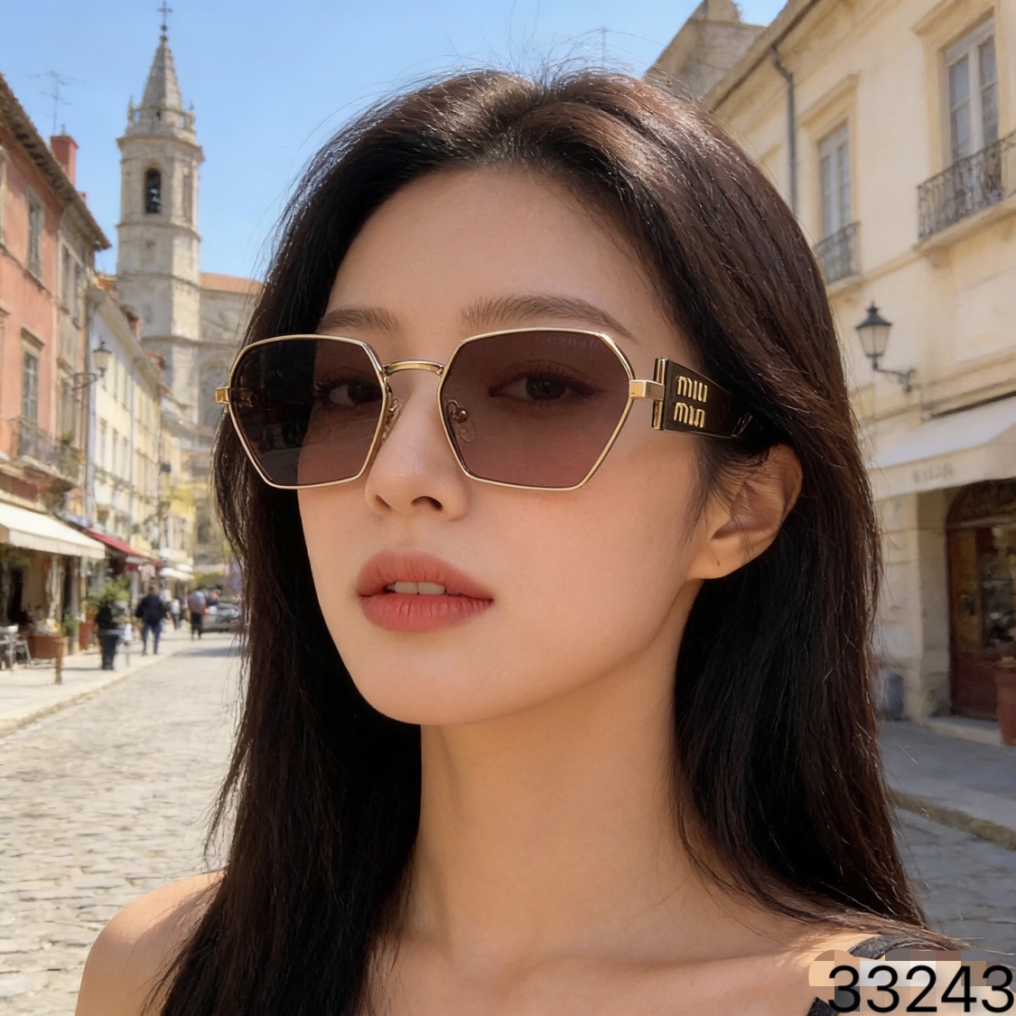 NO:766368,miumi* high-end sunglasses, American retro small frame metal street photography, personalized sun protection and anti-UV sunglasses, sunglasses, sunglasses, glasses, miumiu19860909miumi*高级感墨镜美式复古小框金属街拍个性防晒防紫外线太阳眼镜眼镜墨镜太阳镜,眼镜,miumiu,glasses