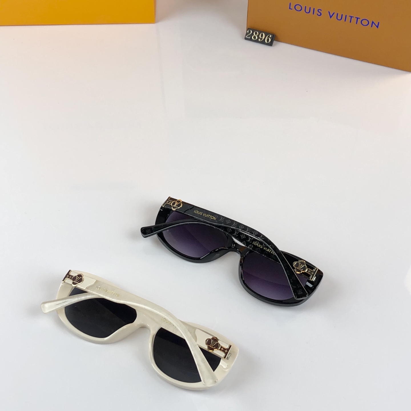 。。Louis vuitto*欧美复古时髦小框猫眼墨镜女潮高级感圆脸显瘦太阳眼镜