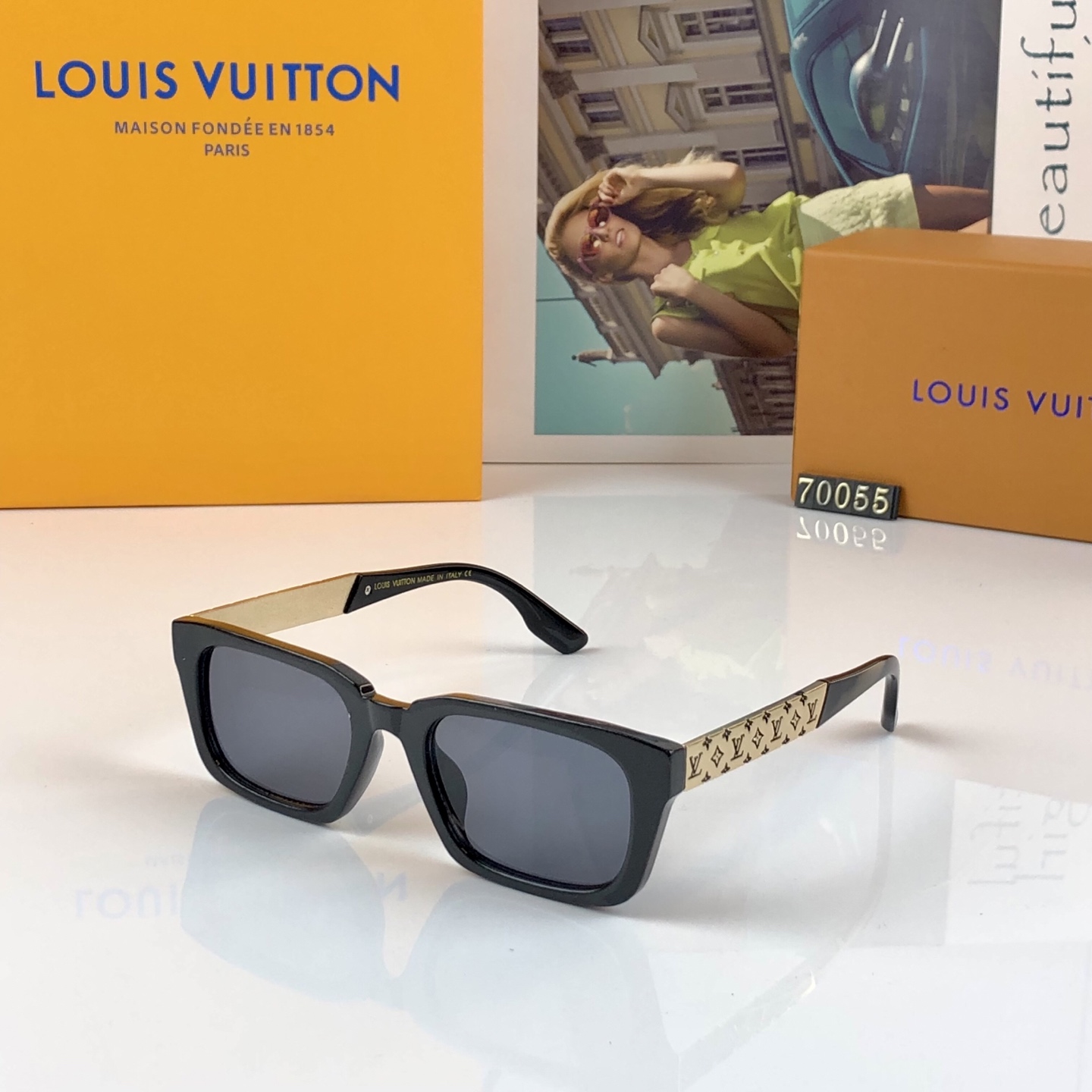 。。Louis vuitto*2026新款太阳镜女时尚百搭大框显脸小高级感防晒墨镜