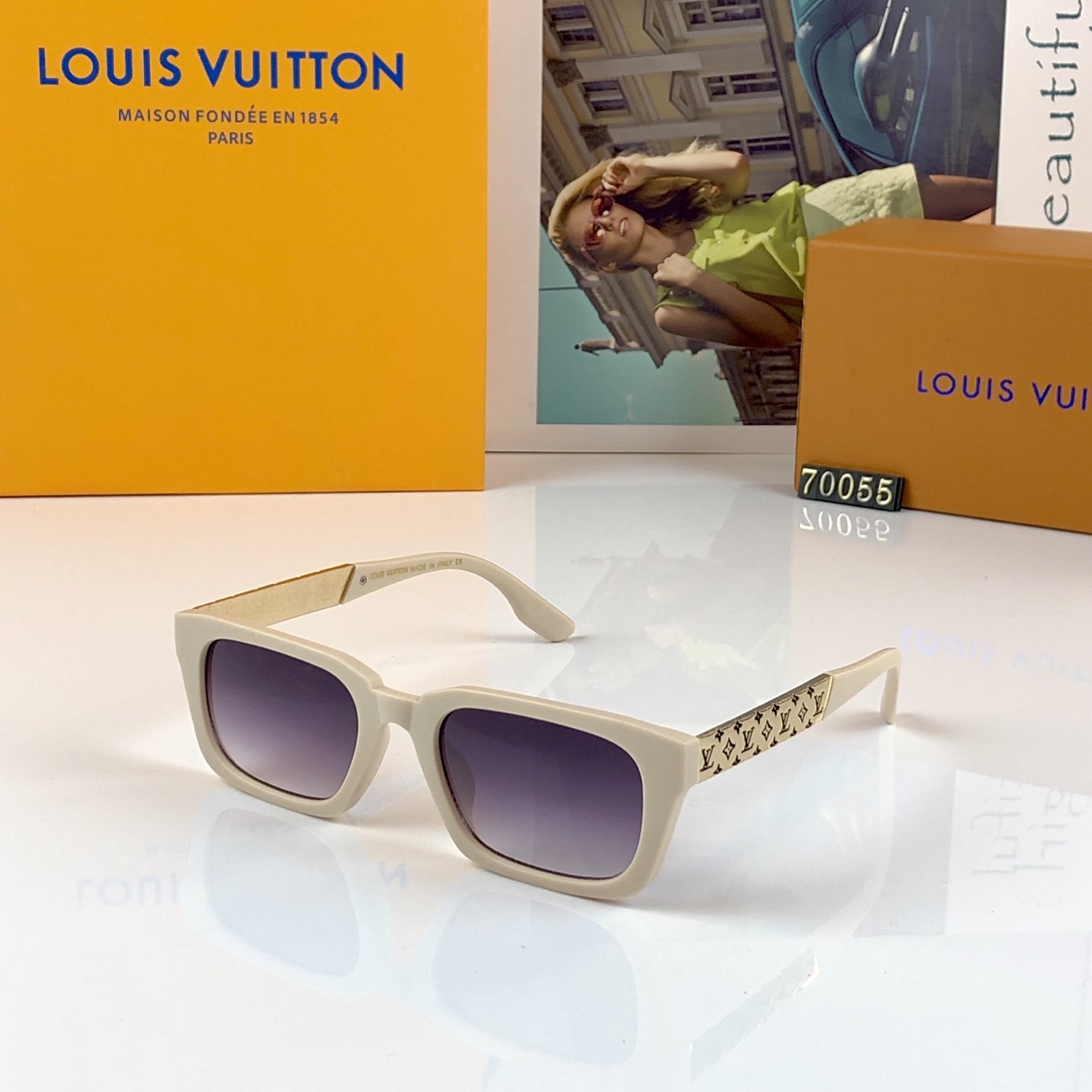 。。Louis vuitto*2026新款太阳镜女时尚百搭大框显脸小高级感防晒墨镜
