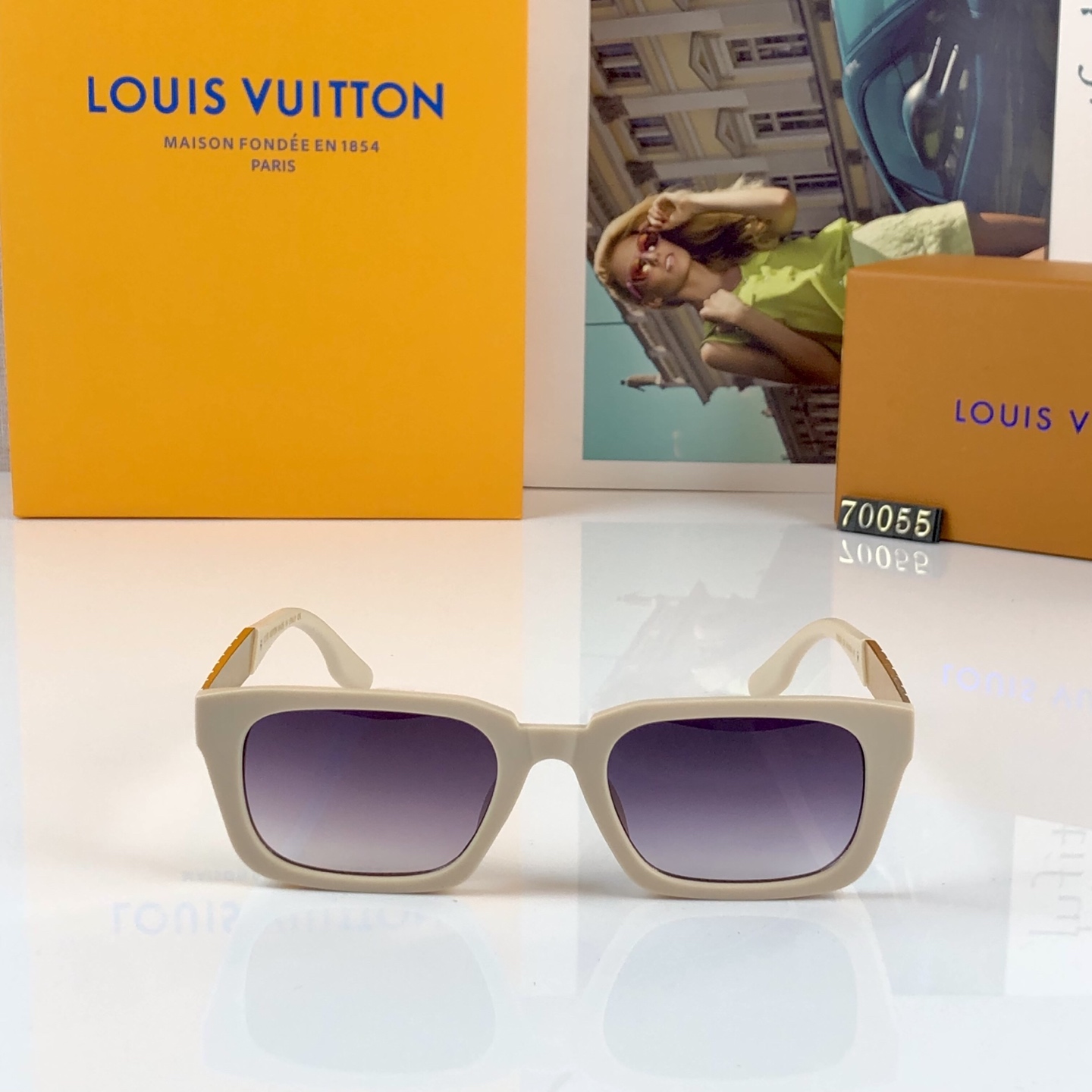 。。Louis vuitto*2026新款太阳镜女时尚百搭大框显脸小高级感防晒墨镜