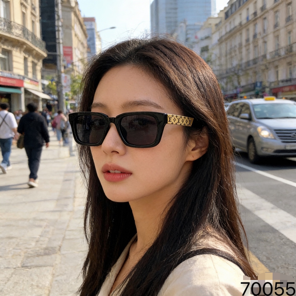 。。Louis vuitto*2026新款太阳镜女时尚百搭大框显脸小高级感防晒墨镜