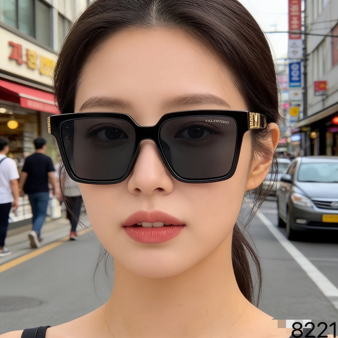 。。Valentin*太阳镜时尚个性墨镜女高级感显脸小防紫外线遮阳眼镜