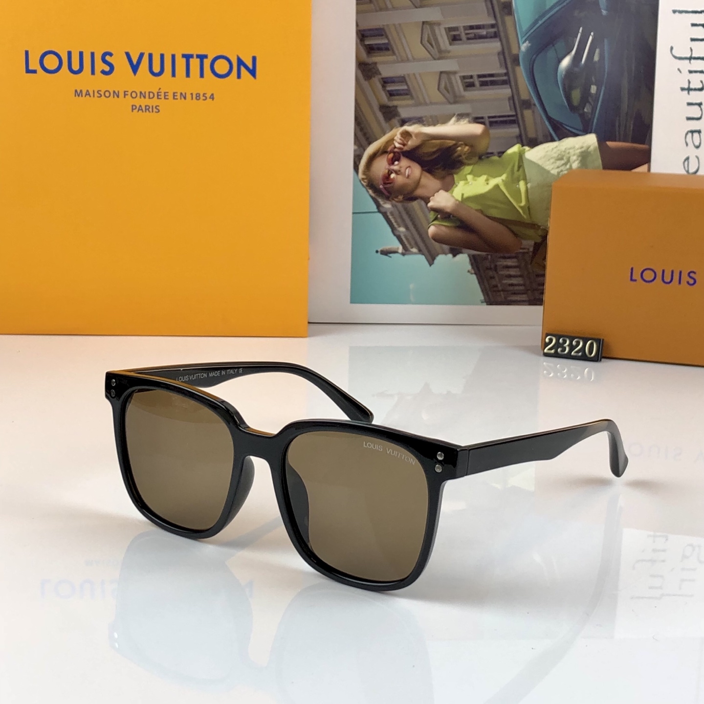 。。Louis vuitto*韩版大框防晒墨镜开车偏光眼镜出游度假男女情侣防紫外线太阳镜潮