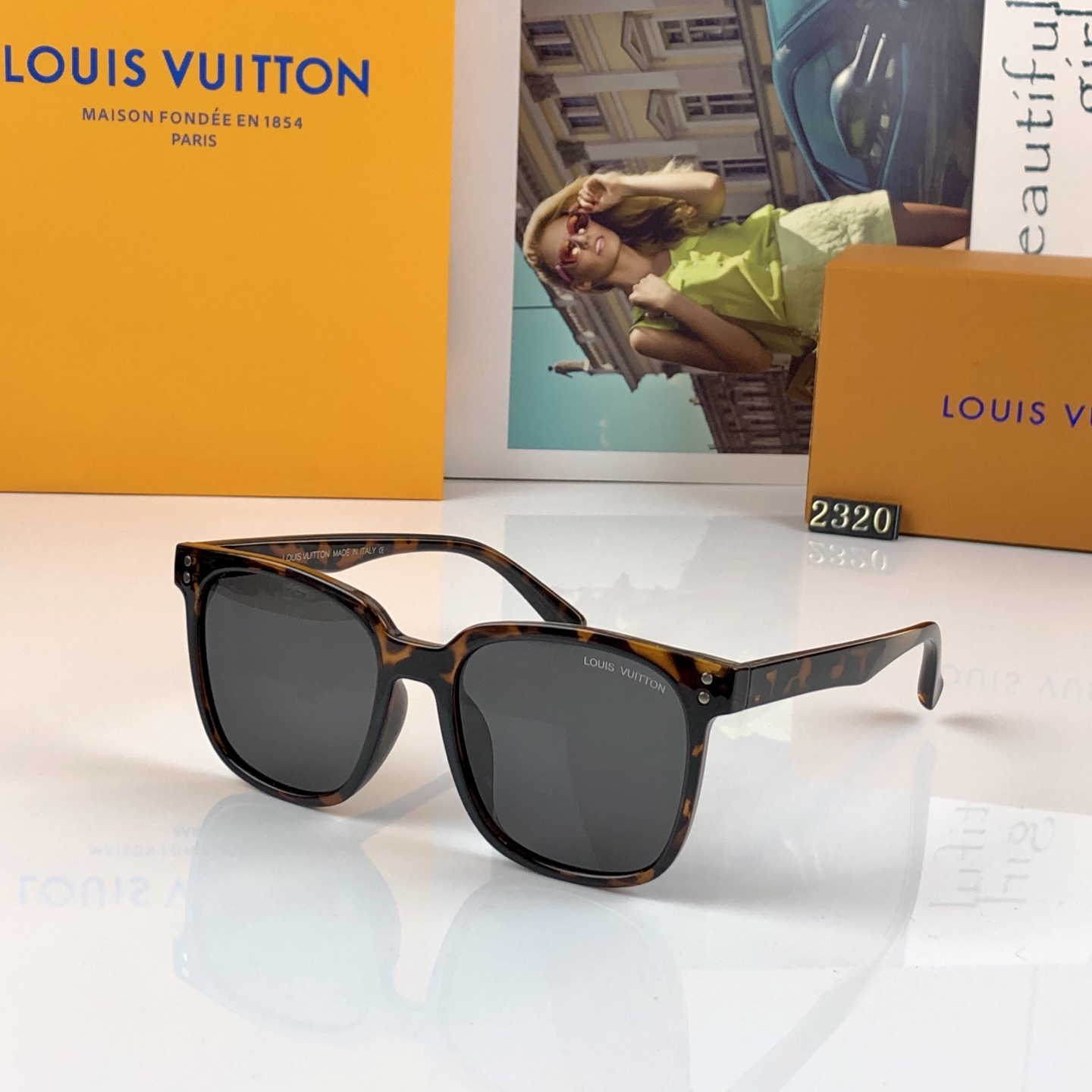 。。Louis vuitto*韩版大框防晒墨镜开车偏光眼镜出游度假男女情侣防紫外线太阳镜潮