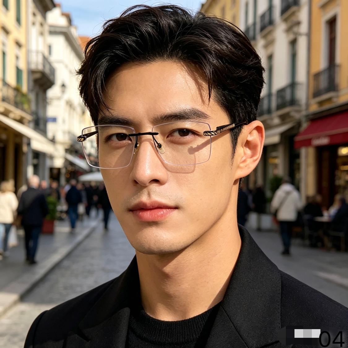 NO:767750,Cartie* Sven Bazong glasses frame men's glasses frame business casual men's rimless myopia can be equipped with glasses, sunglasses, sunglasses, glasses, cartier19860909Cartie*斯文霸总 眼镜框男款眼镜架商务休闲男士无框近视可配眼镜墨镜太阳镜,眼镜,cartier,glasses