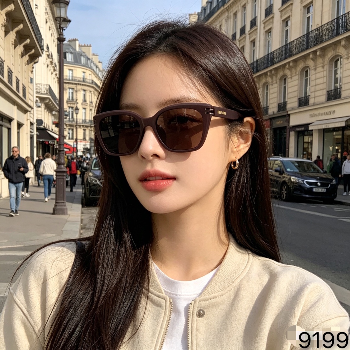 NO:767771,miumi* Korean style large-frame square sunglasses, high-end, versatile, face-friendly, small anti-UV driving sunglasses, sunglasses, sunglasses, glasses, miumiu19860909miumi*韩版大框方形太阳眼镜高级感百搭显脸小防紫外线开车墨镜眼镜墨镜太阳镜,眼镜,miumiu,glasses