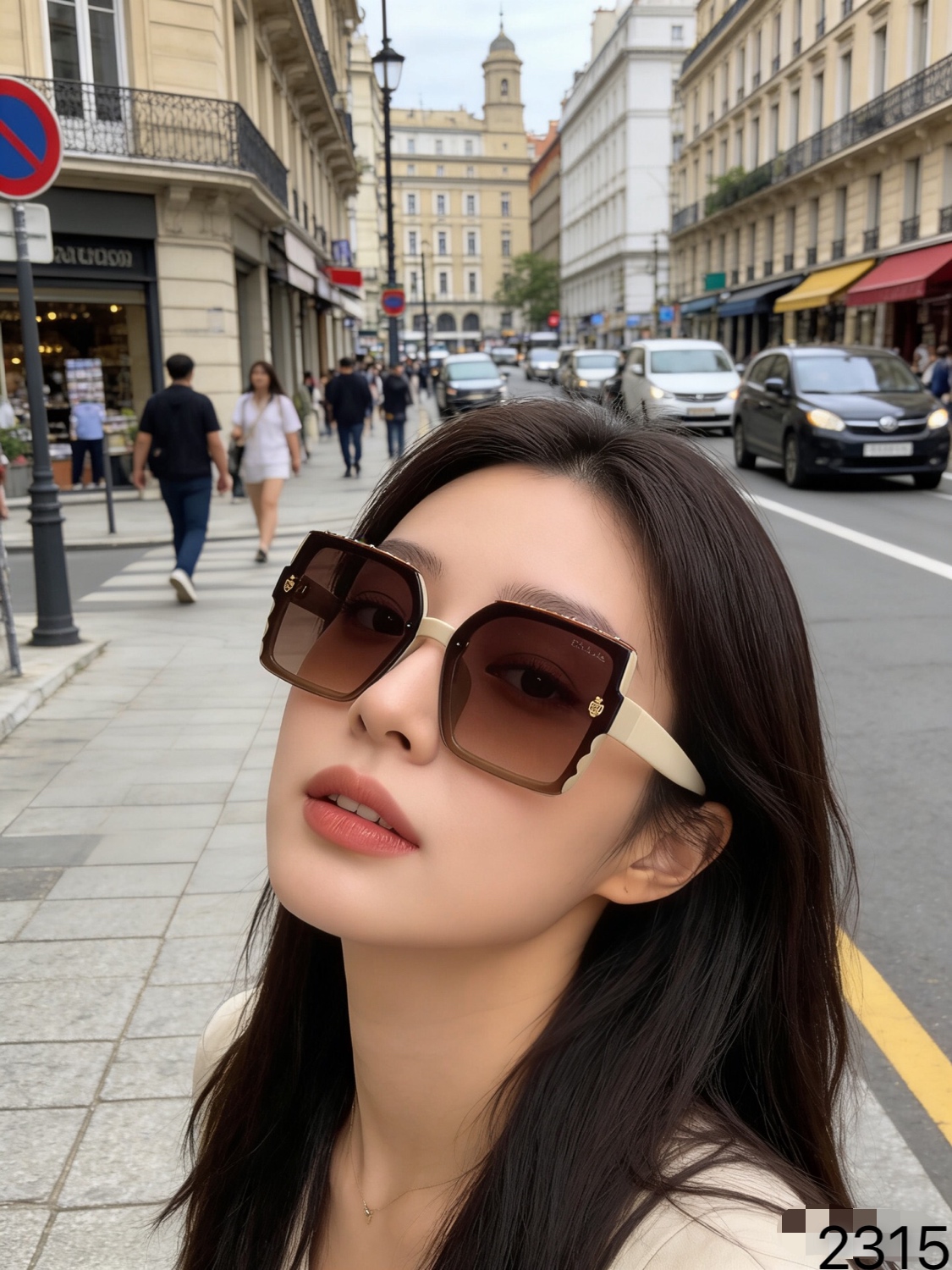 NO:767803,Prad* fashion face-showing small large frame high-end sunglasses women's high-definition anti-UV sunshade outdoor driving Internet celebrity sunglasses glasses sunglasses sunglasses, glasses, prada19860909Prad*时尚显脸小大框高级感墨镜女高清防紫外线遮阳户外开车网红太阳镜眼镜墨镜太阳镜,眼镜,prada,glasses