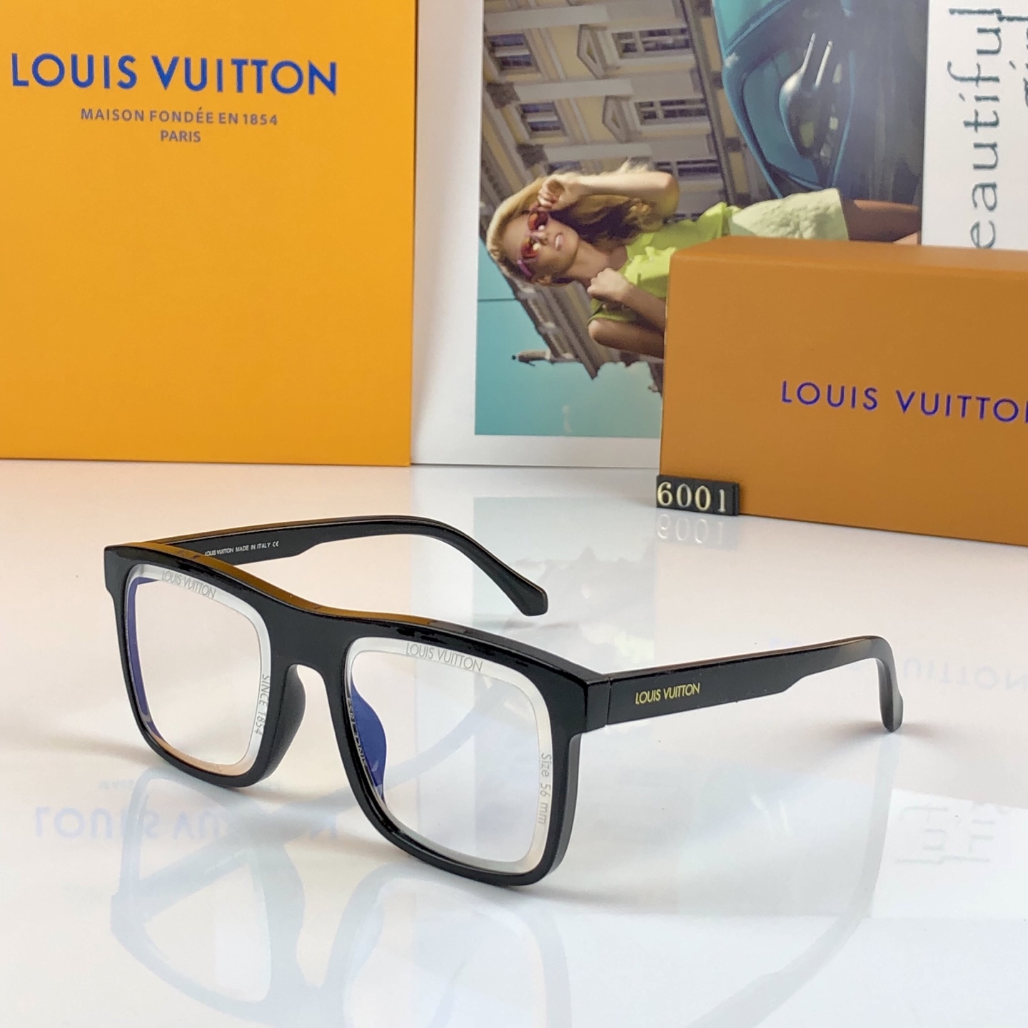 。。Louis vuitto*时尚方形太阳镜度假聚会潮流百搭男女眼镜防晒墨镜