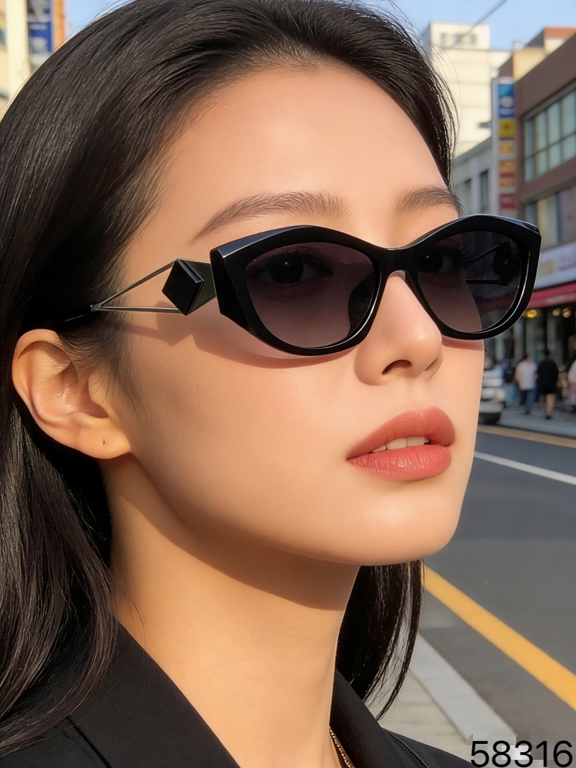 。。Prad*欧美个性镂空金属太阳眼镜潮男女网红时尚多边形复古遮阳墨镜