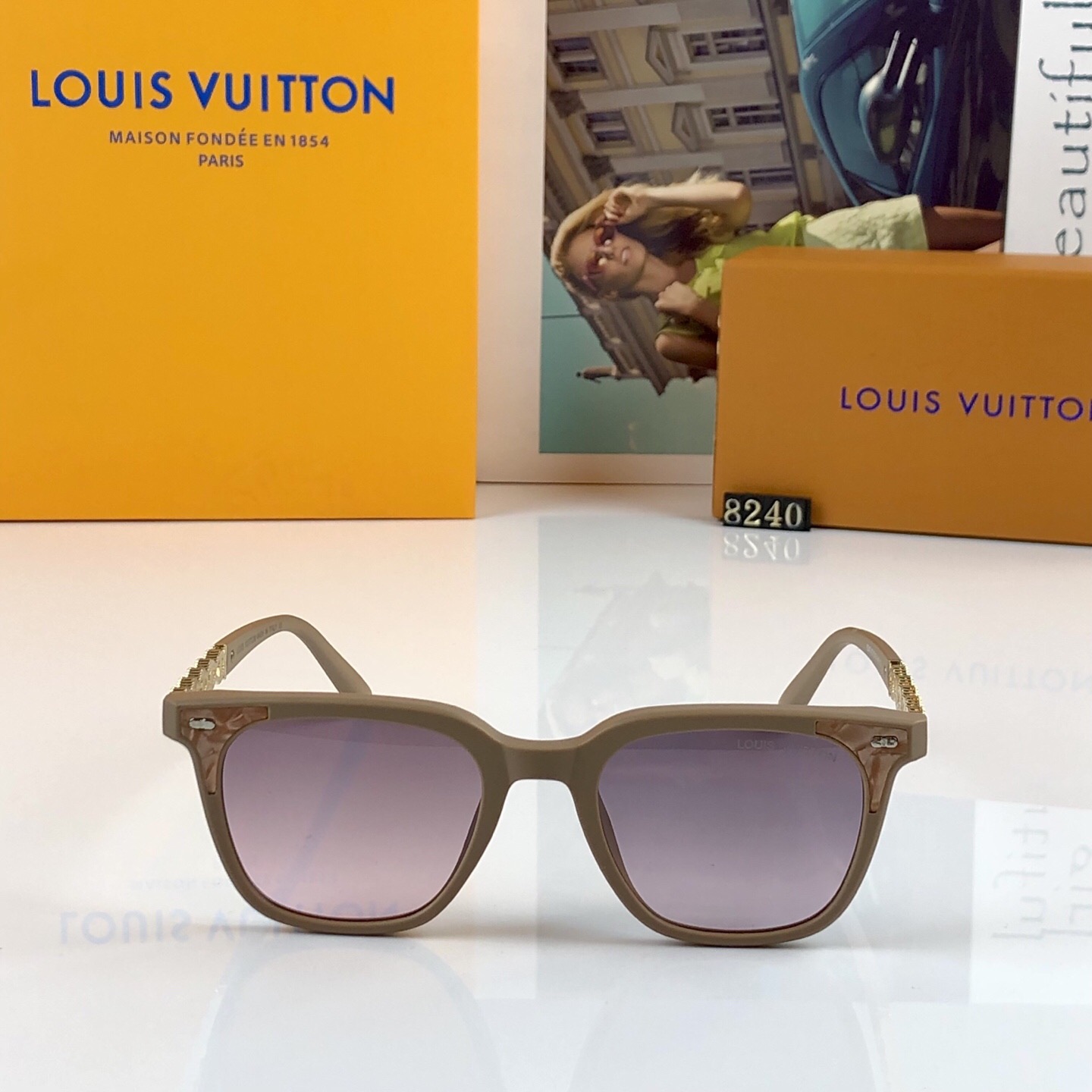 。。Louis vuitto*户外出行显脸小太阳镜时尚太阳眼镜墨镜遮阳镜显脸瘦开车墨镜