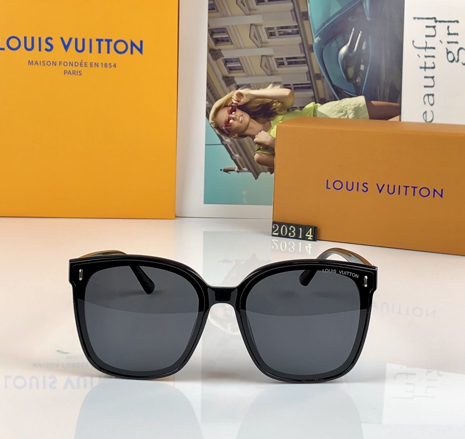 。。Louis vuitto*偏光太阳镜 潮流墨镜 旅游开车出游太阳眼镜新款
