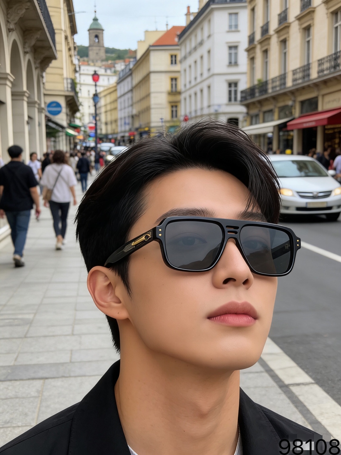 。。Prad*新款男女同款高品质墨镜欧美潮流时尚太阳眼镜开车防紫外线