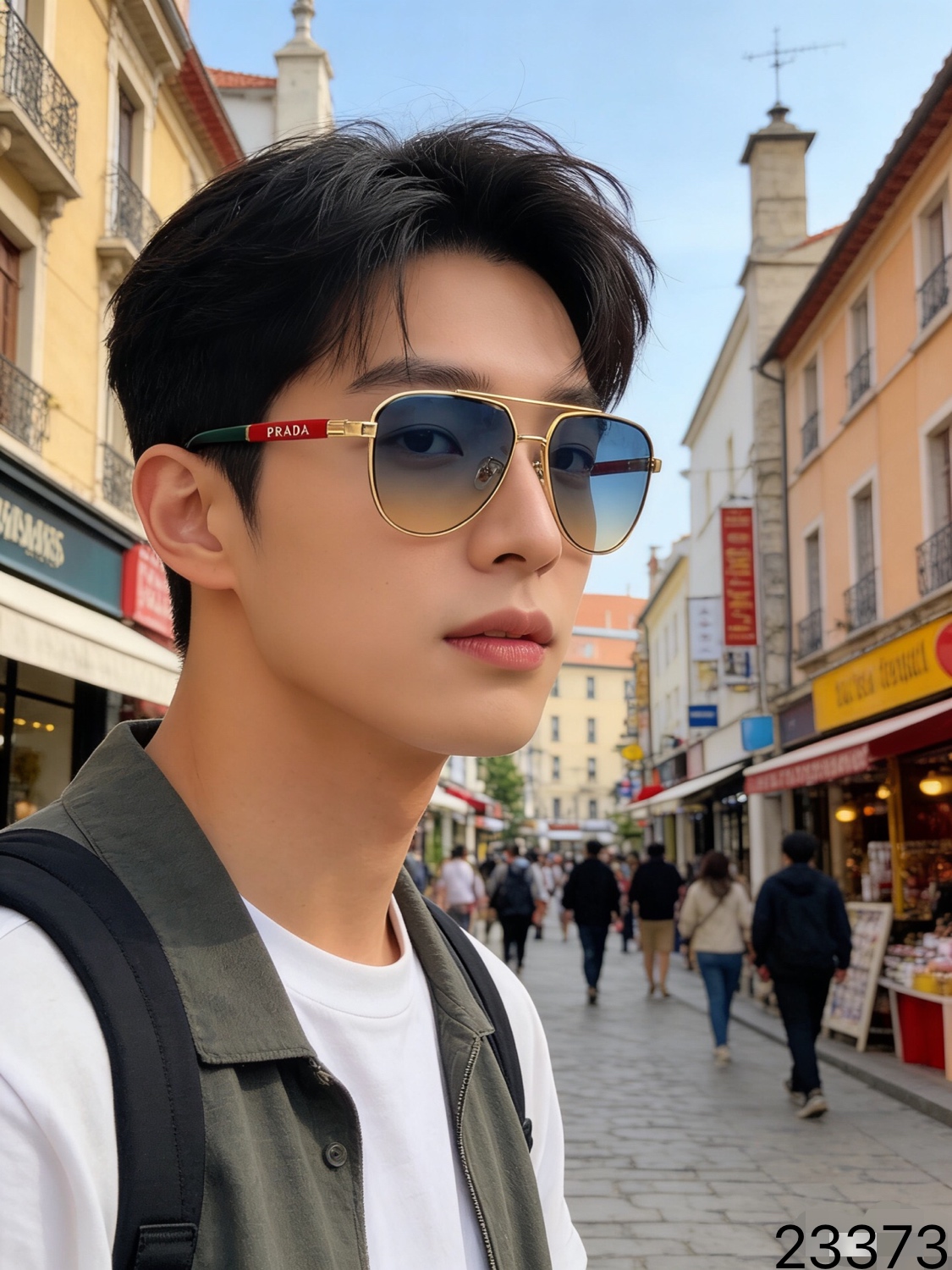 。。Prad*新款网红同款墨镜时尚潮流休闲眼镜驾驶出行度假太阳眼镜防紫外线
