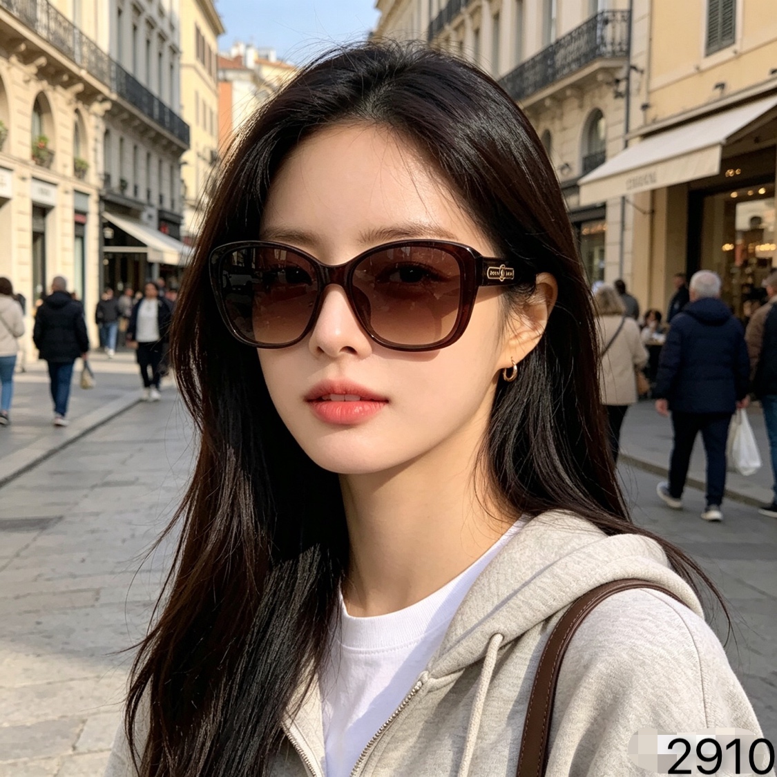 。。Chane*小香墨镜女时尚潮流防紫外线复古辣妹旅行防晒开车高颜值太阳镜