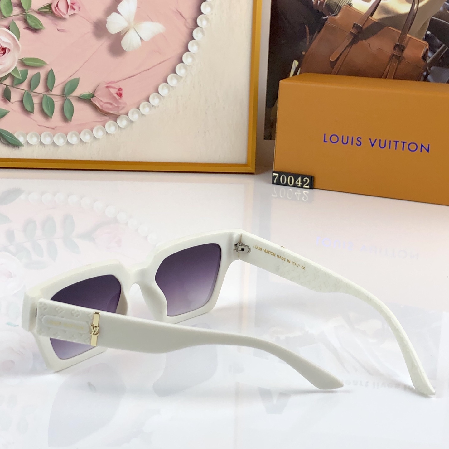 。。Louis vuitto*新款大框女士太阳镜欧美时尚潮流休闲墨镜驾驶出游休闲眼镜