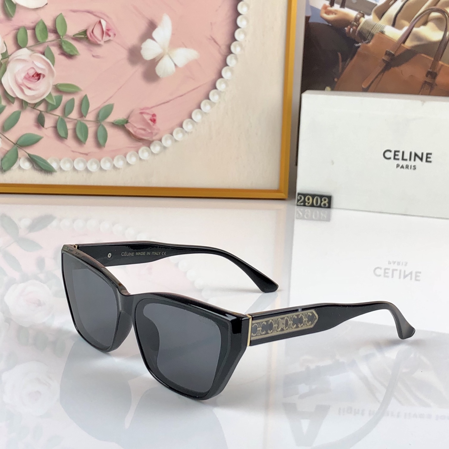 。。Celin*欧美风ins明星同款太阳镜女个性时尚墨镜潮防紫外线眼镜