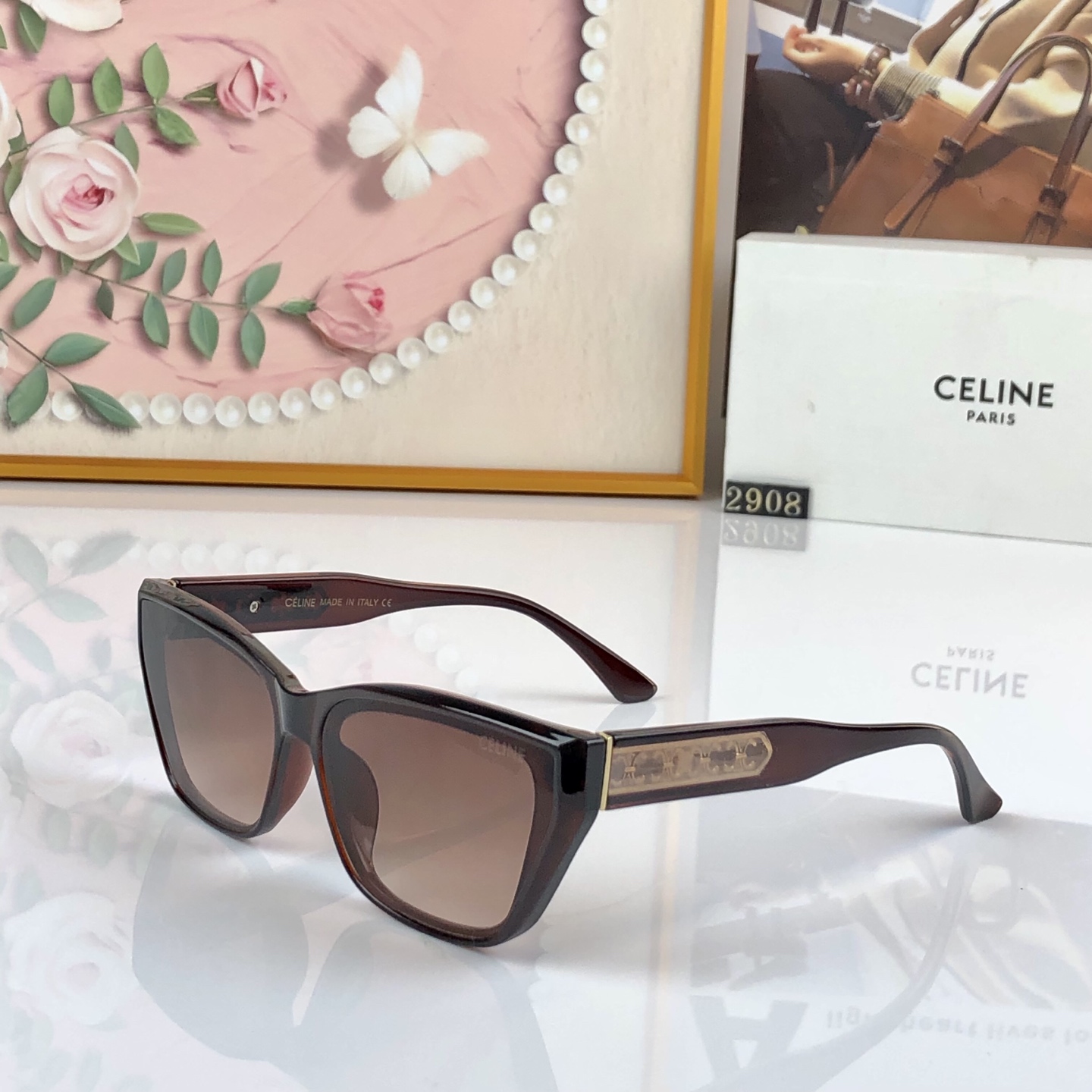 。。Celin*欧美风ins明星同款太阳镜女个性时尚墨镜潮防紫外线眼镜