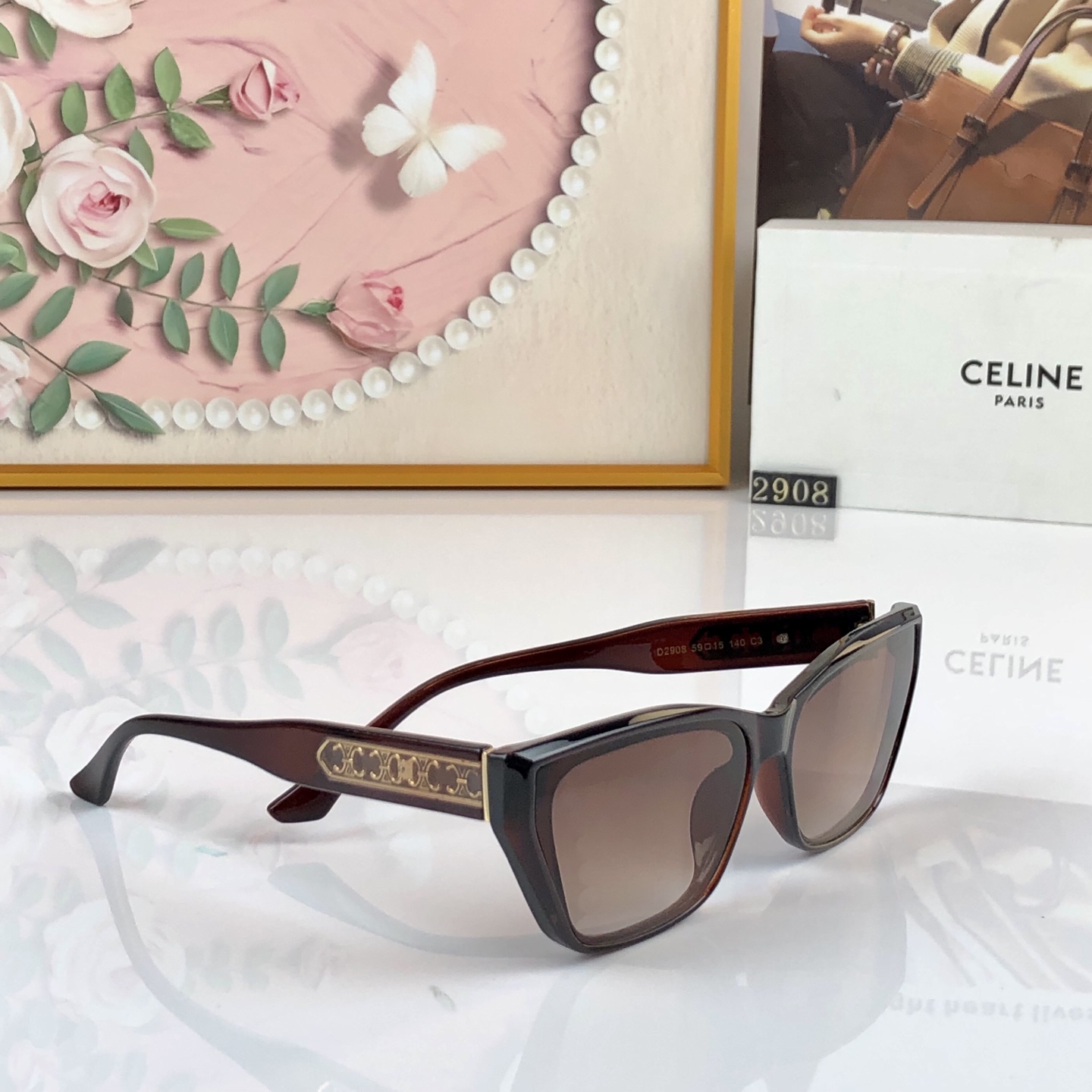。。Celin*欧美风ins明星同款太阳镜女个性时尚墨镜潮防紫外线眼镜