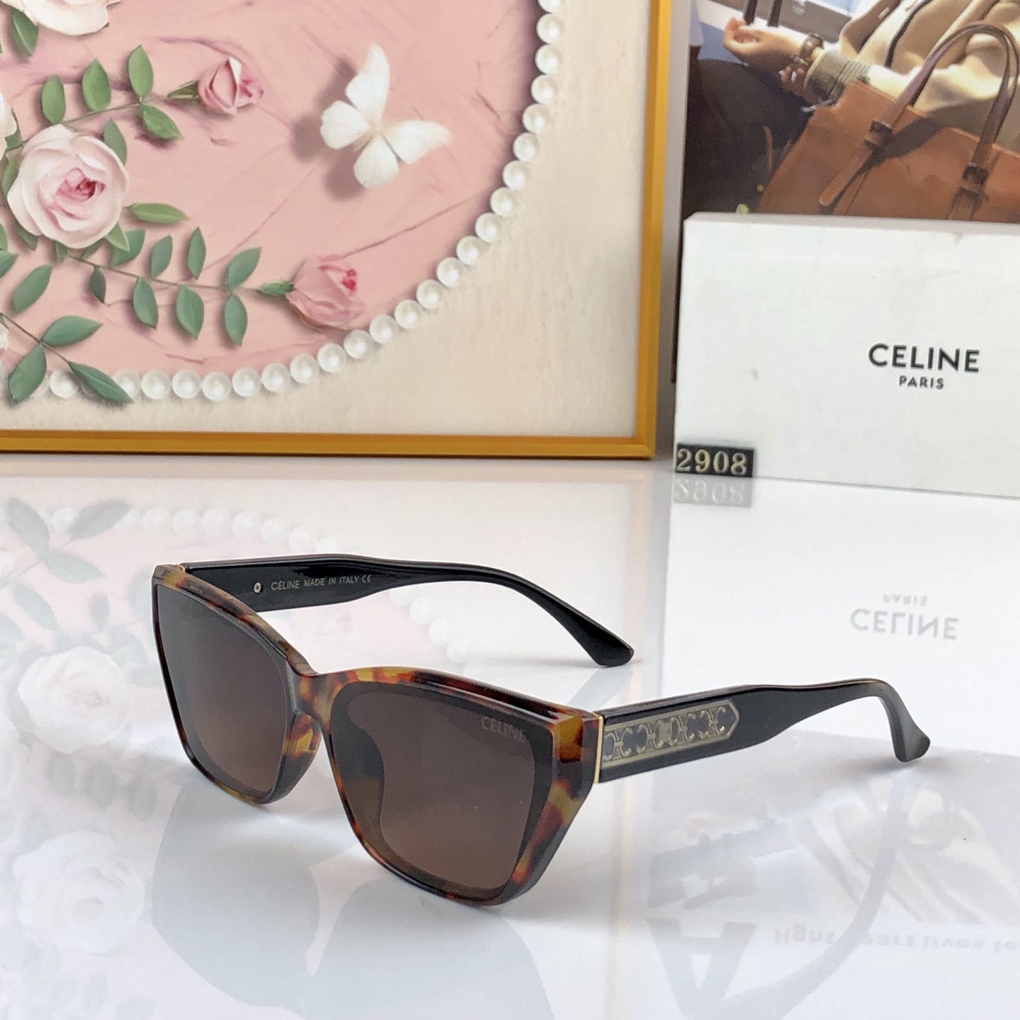 。。Celin*欧美风ins明星同款太阳镜女个性时尚墨镜潮防紫外线眼镜