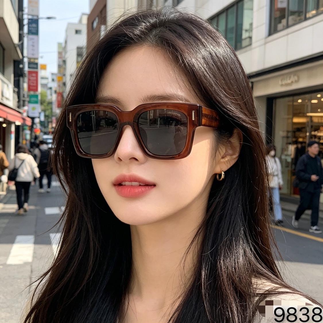 。。Louis vuitto*美式潮大框方形复古太阳眼镜潮男女网红时尚街拍墨镜ins开车