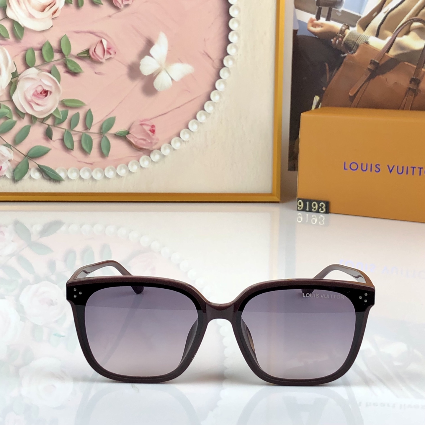 。。Louis vuitto*2026年新款复古墨镜高级感时尚韩版大框显脸小太阳眼镜女士潮