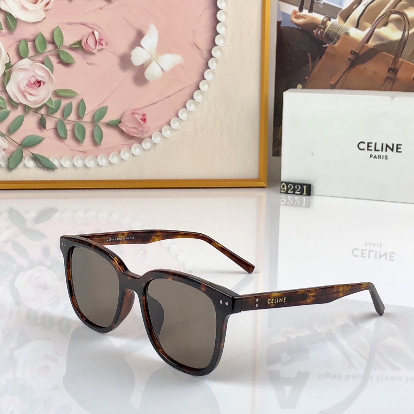 。。Celin*范丞丞同款太阳镜女素颜修颜腮红镜遮阳防紫外线墨镜潮