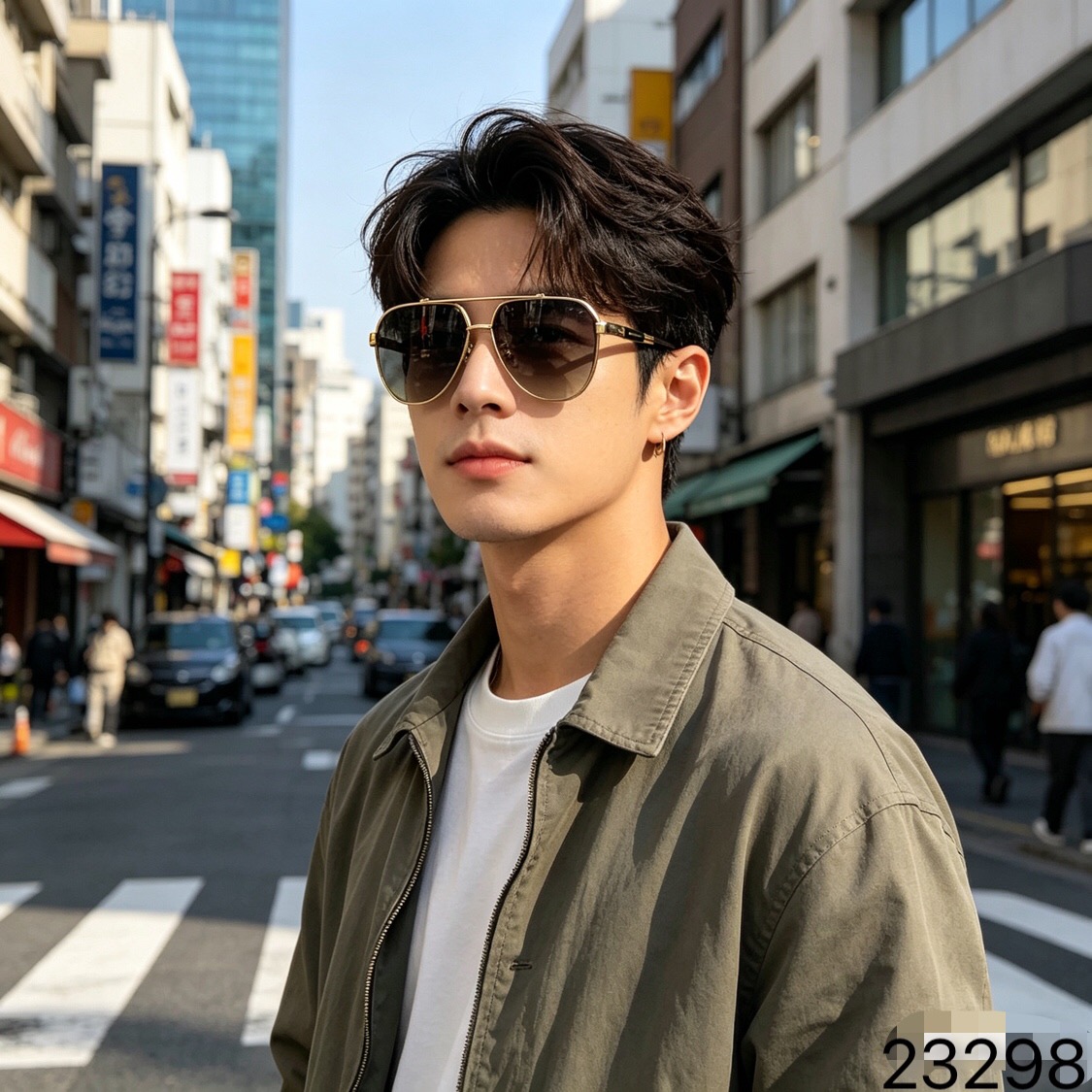 。。Cartie*新款男女同款墨镜时尚潮流休闲眼镜驾驶出行度假太阳眼镜防紫外线