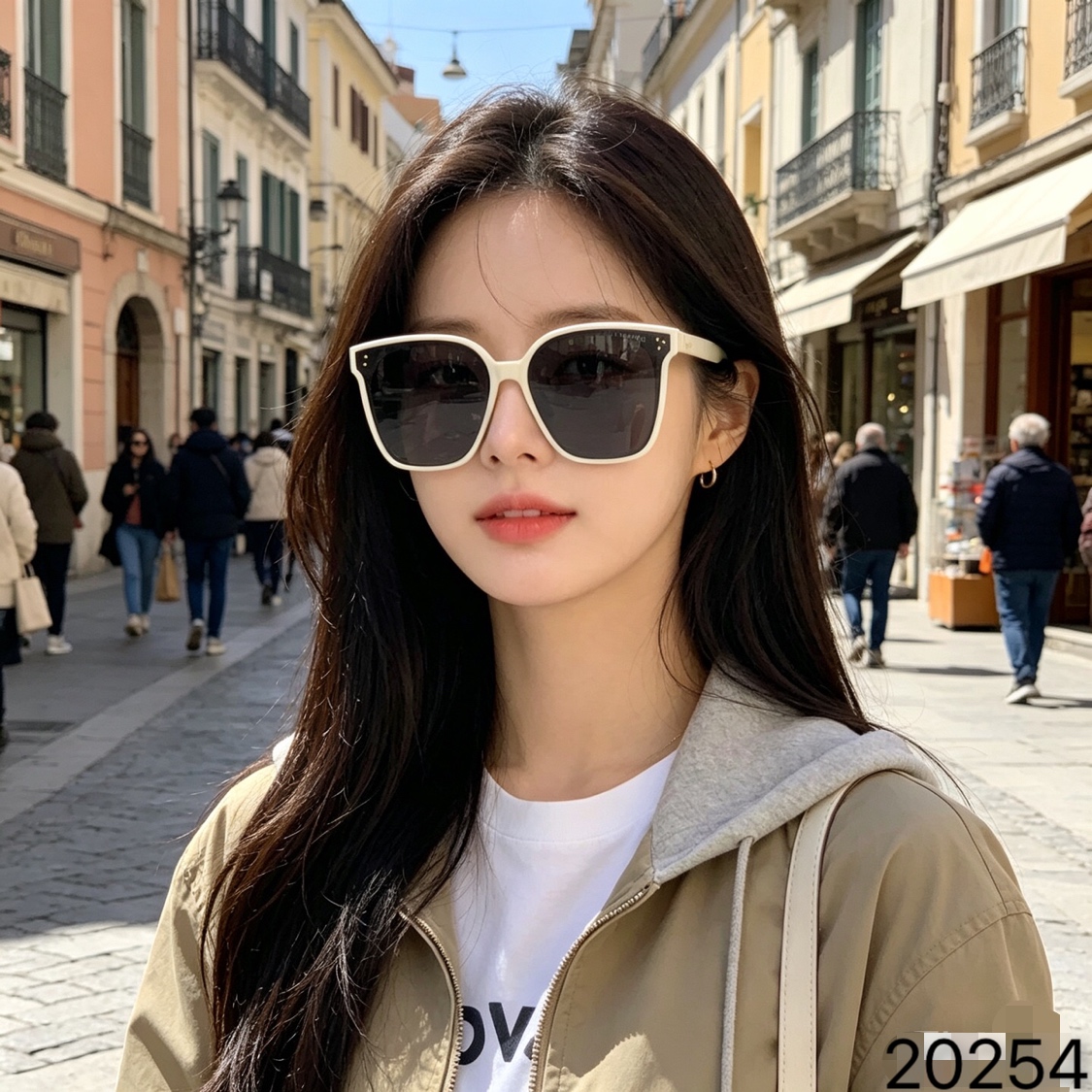 。。Louis vuitto*墨镜情侣款一对旅游情侣款网红太阳镜防紫外线男女潮大脸显瘦方框