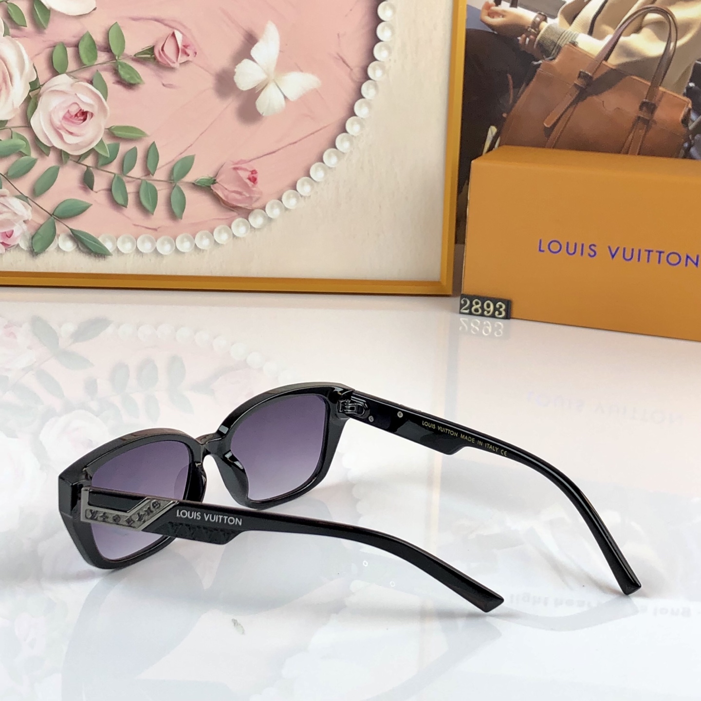 。。Louis vuitto*新款女太阳镜欧美时尚潮流休闲墨镜度假出游太阳眼镜防紫外线