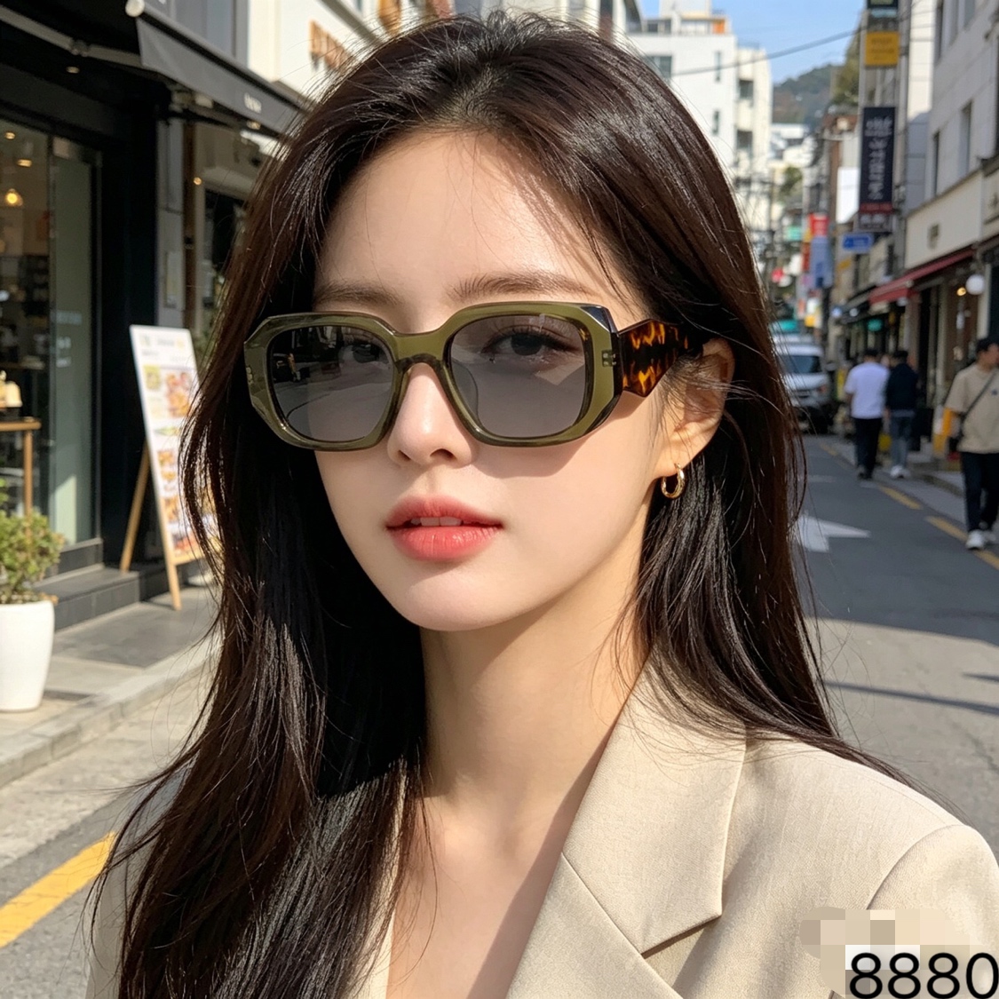 。。Louis vuitto*新款欧美复古多边形网红大牌太阳镜时尚个性街拍ins墨镜女潮