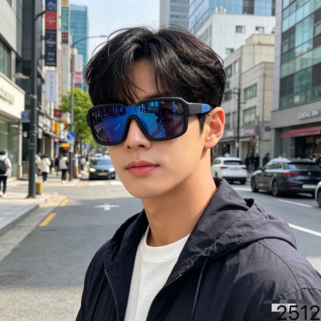 。。Arman*复古超大框户外骑行登山防风护目镜墨镜防晒连体太阳眼镜男女