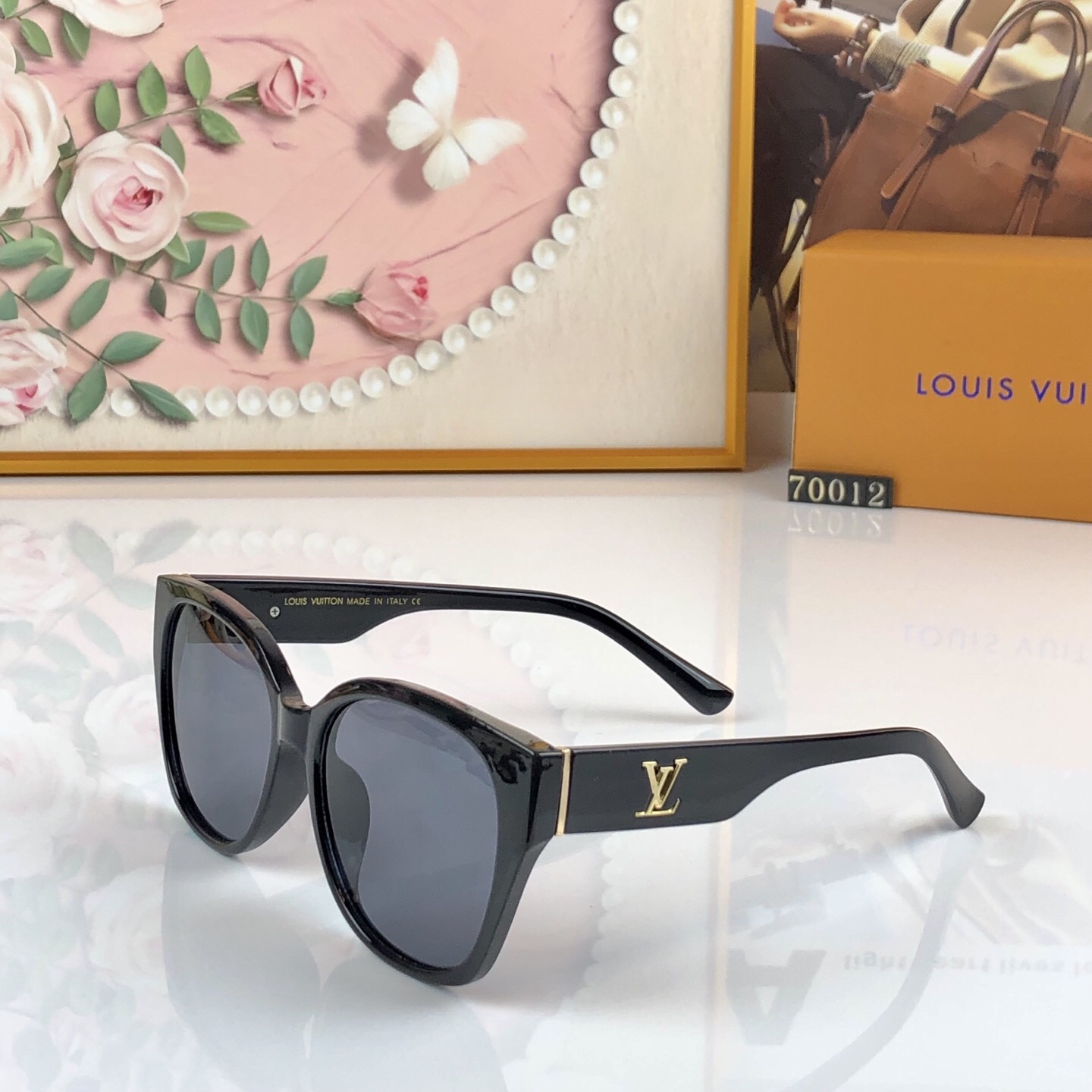 。。Louis vuitto*2026新款大框猫眼墨镜女高级感防紫外线防晒太阳眼镜