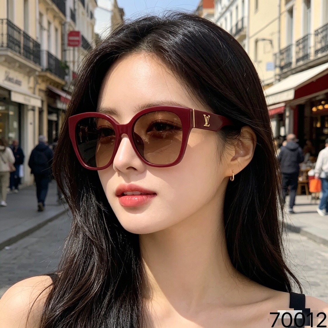 。。Louis vuitto*2026新款大框猫眼墨镜女高级感防紫外线防晒太阳眼镜