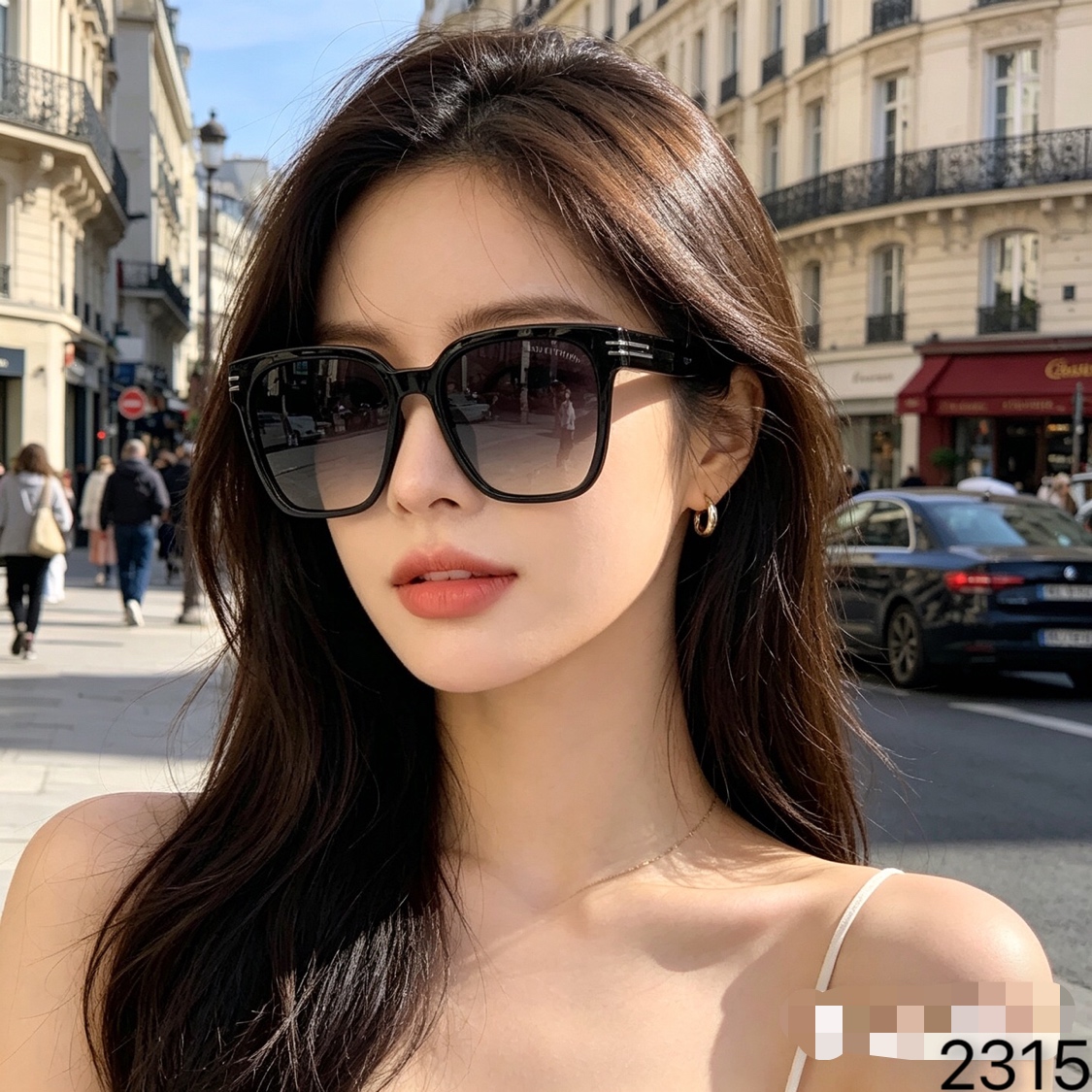 。。Louis vuitto*复古港风大框墨镜女高级感适合方圆脸2026新款太阳眼镜显脸小