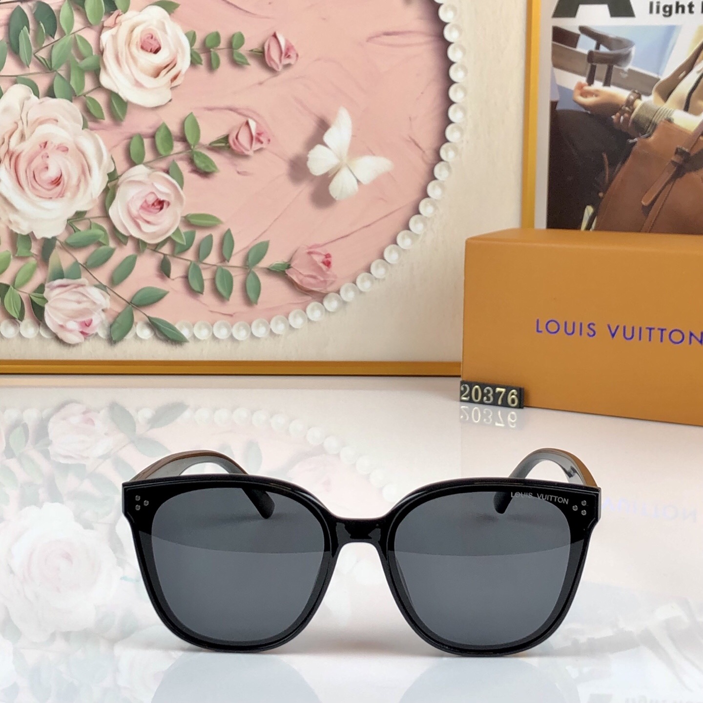 。。Louis vuitto*太阳镜墨镜眼镜大框时尚潮流个性网红同款遮阳墨镜男女开车遮阳