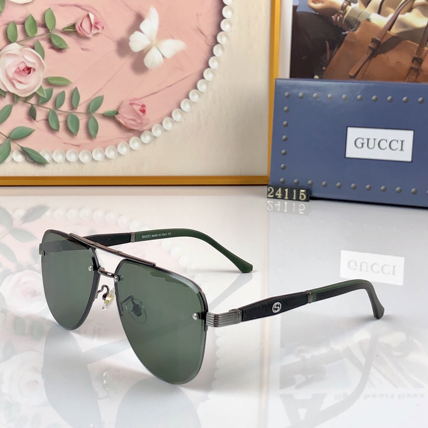 。。Gucc*新款男女同款太阳镜时尚潮流眼镜驾驶出游休闲太阳眼镜防紫外线