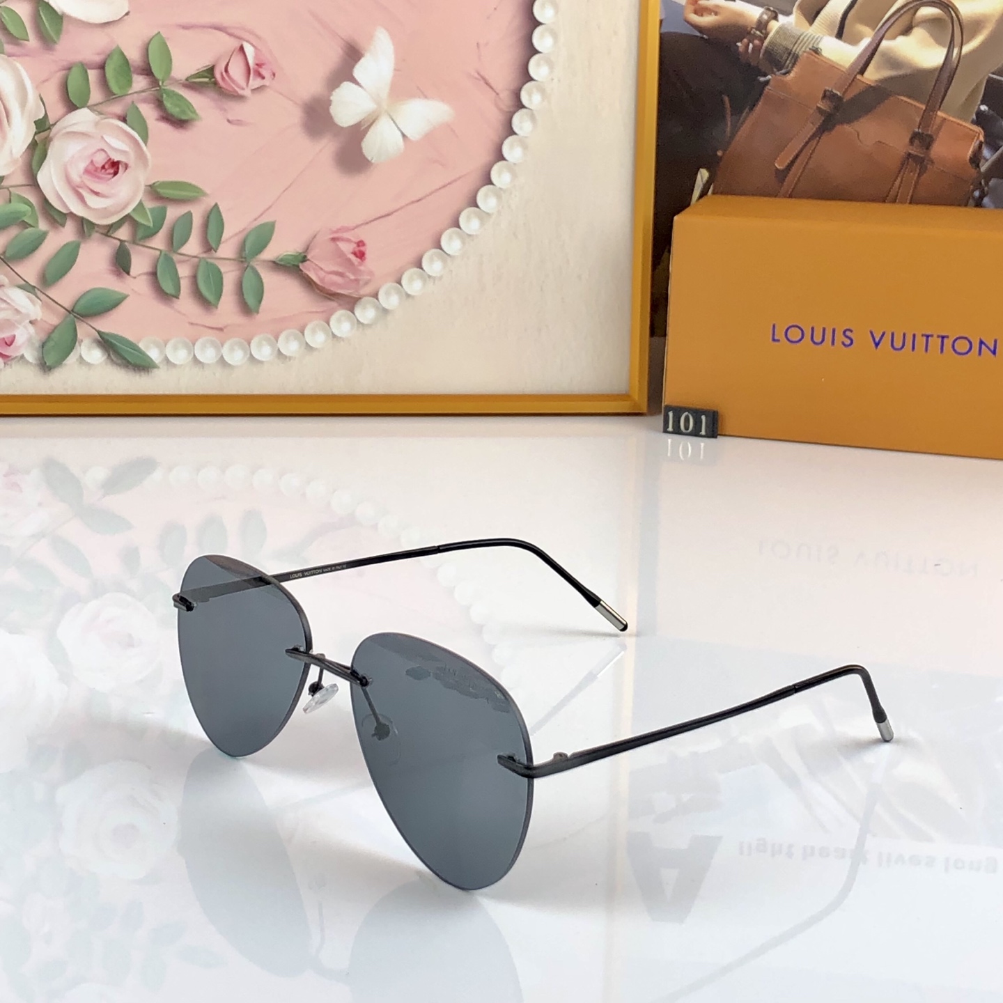 。。Louis vuitto*新款男女同款太阳镜时尚潮流眼镜驾驶出游休闲太阳眼镜防紫外线