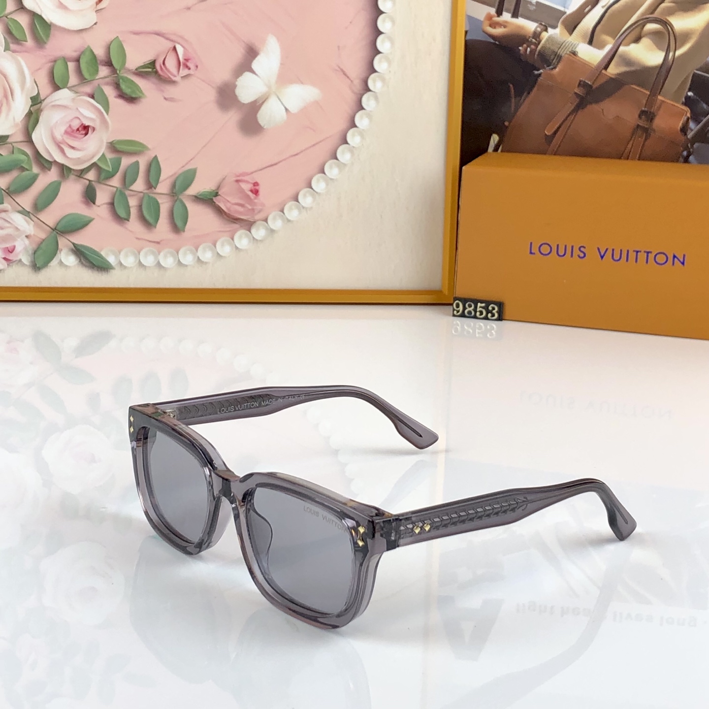 。。Louis vuitto*太阳眼镜感渐变男女时尚防紫外线墨镜2026设计师新款丙酸插针