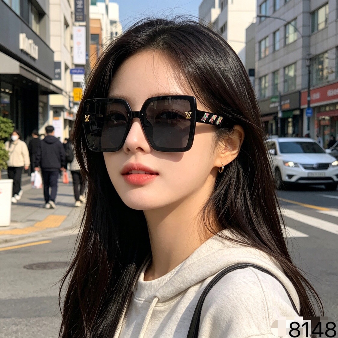 。。Louis vuitto*简约潮流方框太阳镜女士款大框墨镜高级感时尚眼镜