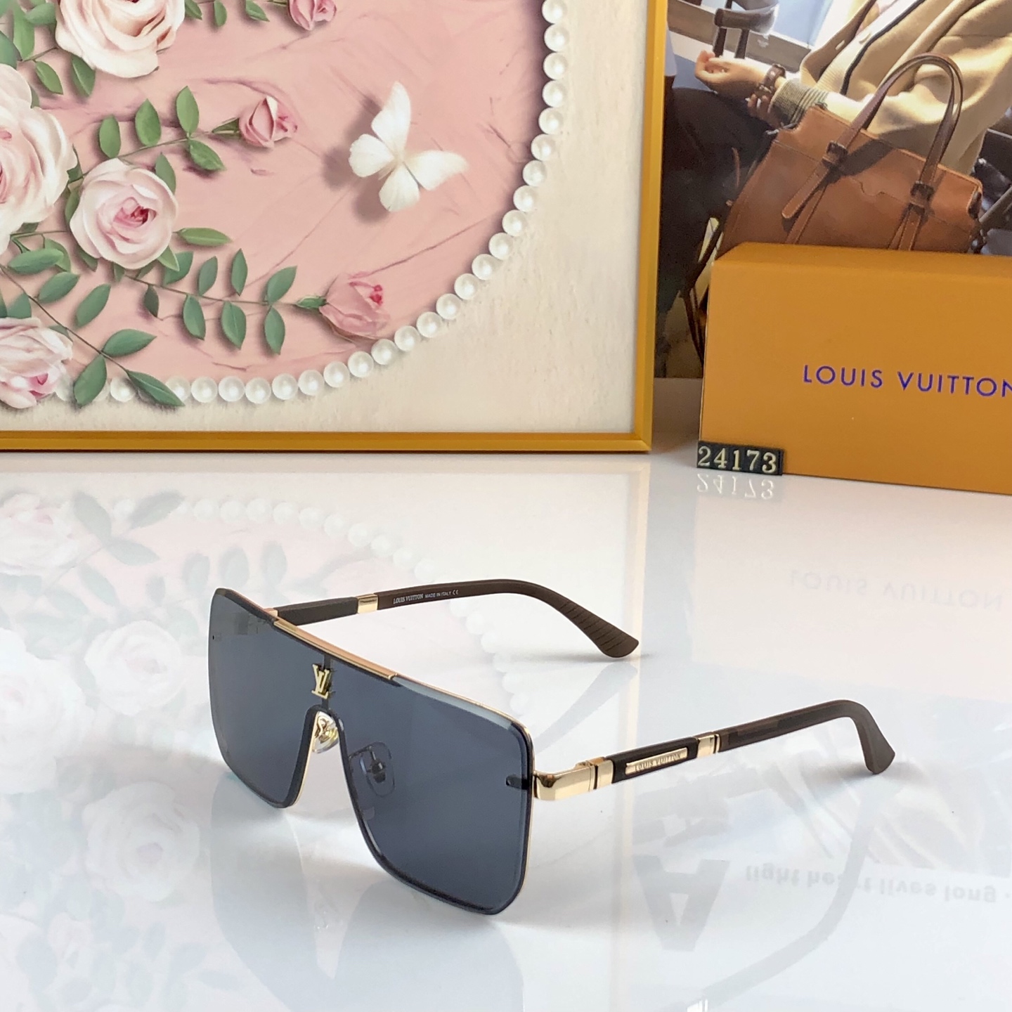 。。Louis vuitto*新品 新款男女太阳镜 时尚潮流休闲墨镜 驾驶出游太阳眼镜
