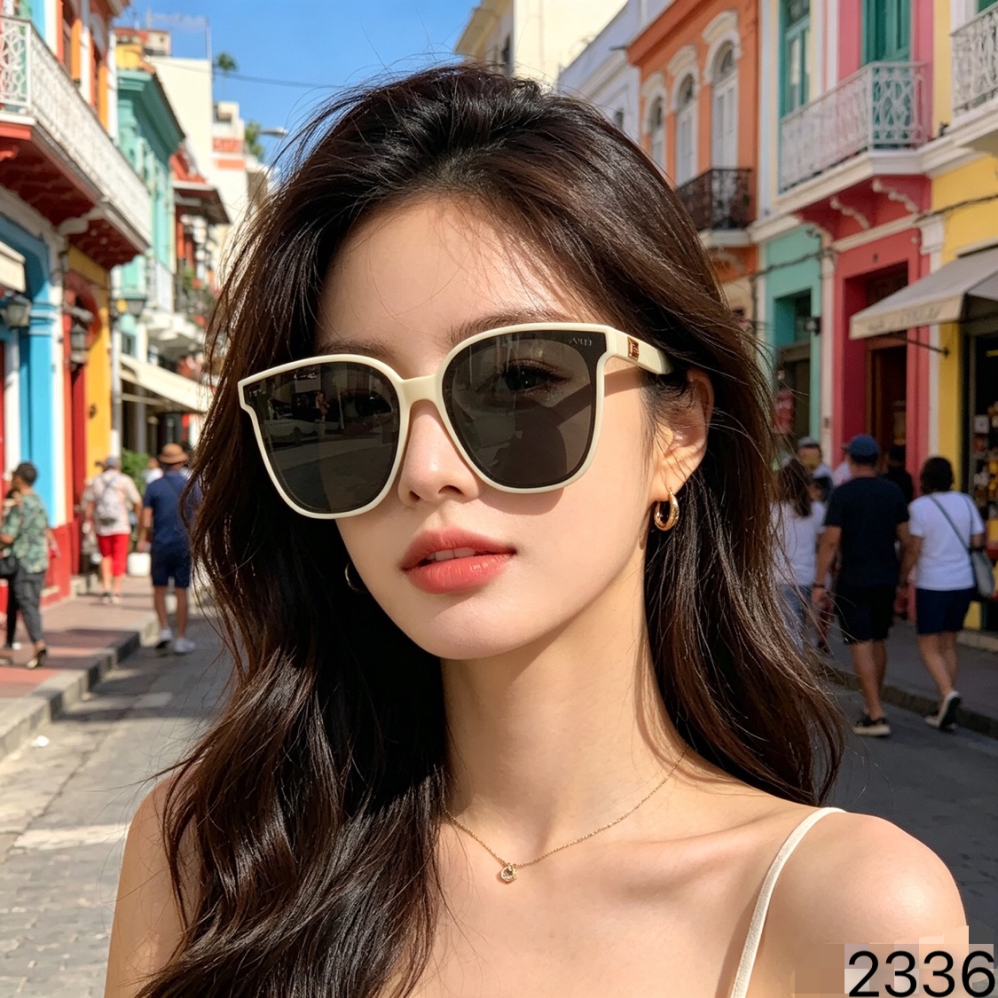 。。Chane*墨镜女高级感ins装饰潮流复古眼镜韩版潮街拍方框遮阳太阳镜