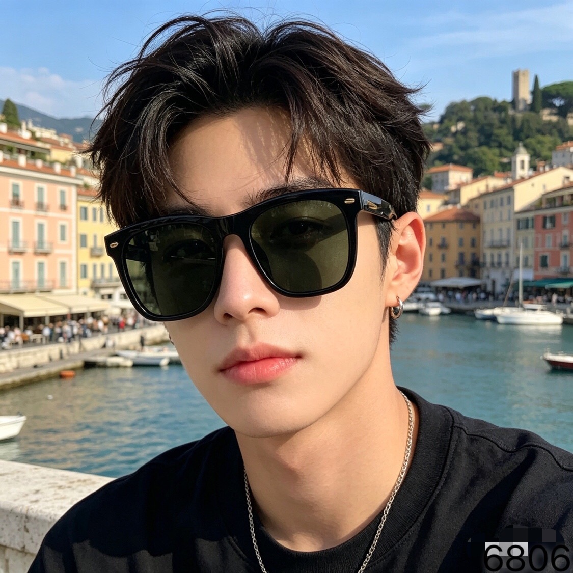 。。Gucc*新款太阳镜时尚眼镜潮流大框旅游休闲墨镜